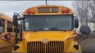 Playing With 421's Warning Lights & Emergency Exits — 2009 IC CE300 Handicap Bus