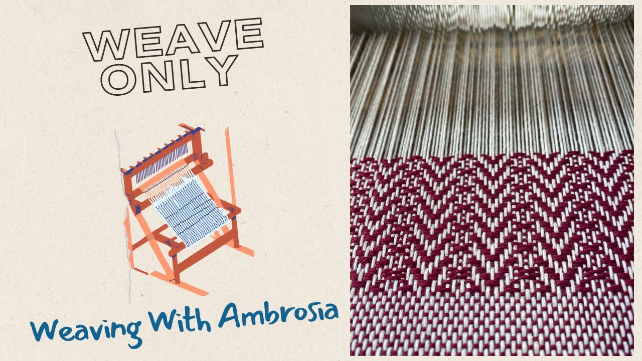 ASMR Weaving Get Ready for My Pattern Reveal! YouTube