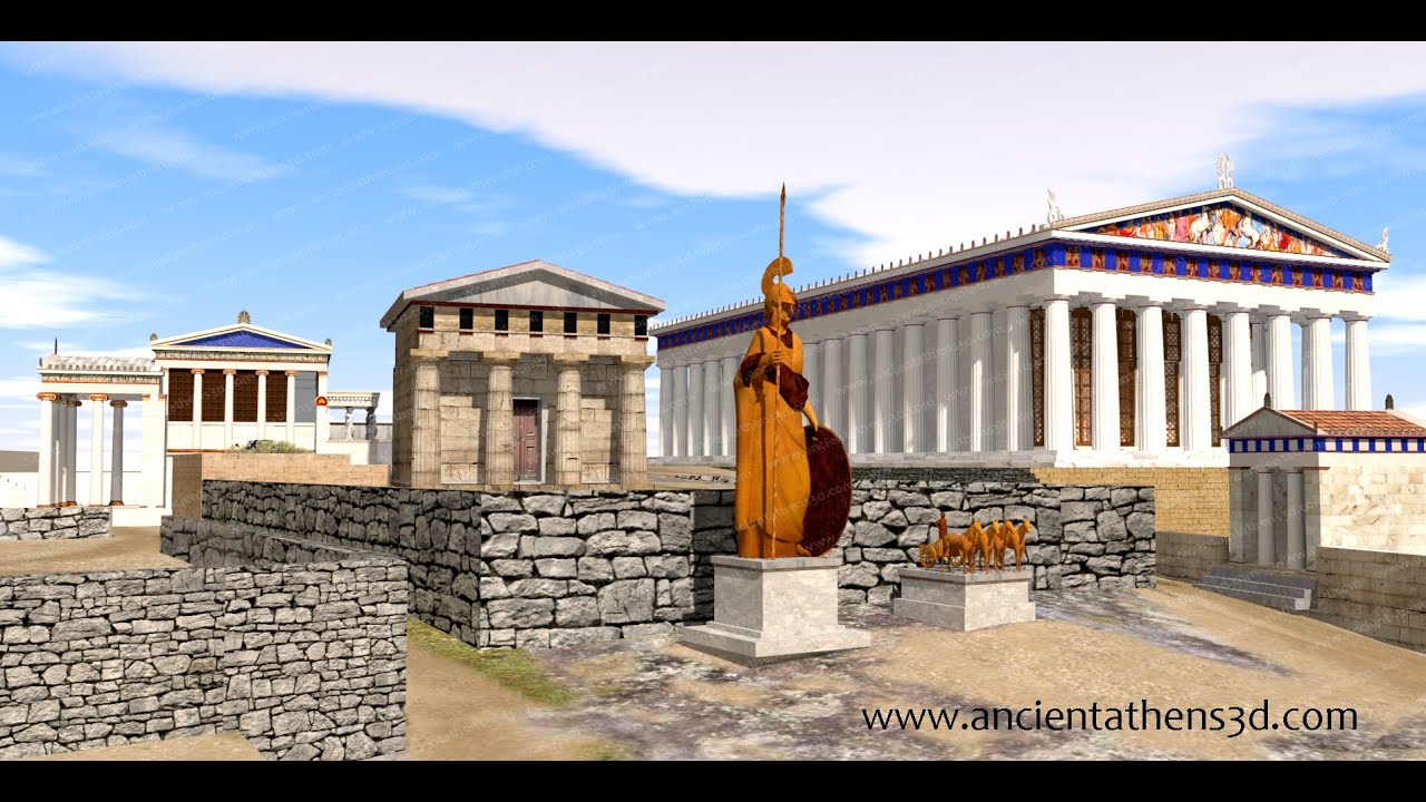 Античка Атина - Акропољ - YouTube