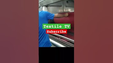 Sample Collection of Dyed Fabric from Jigger Dyeing Machine for Color Matching and Quality Checking