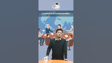 M.Laxmikanth Through Shorts- CH.3- Concepts of Constitution & Constitutionalism lStudyIQPCS #shorts