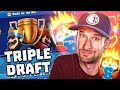 THIS is HOW you win TRIPLE DRAFT CHALLENGE in Clash Royale