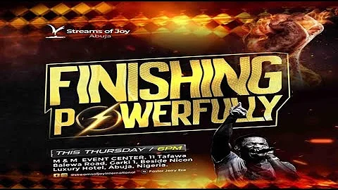 FINISHING POWERFULLY [PART 5] || WORD & FIRE || 4TH DECEMBER 2025