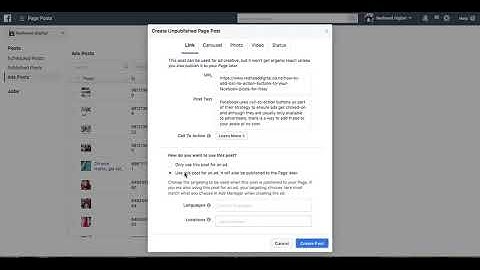 Did You Know You Can Add Call-to-Action Buttons to your Facebook Posts for Free?
