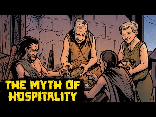 Zeus and the Hospitality Myth - Baucis and Philemon -  Greek Mythology in Comics - See U in History class=