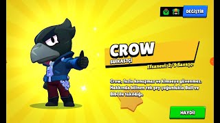 Crow aldım Brawl stars !!!