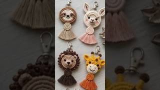 Macrame keychain/Macrame animals key chain#shorts#yt#macrame#short