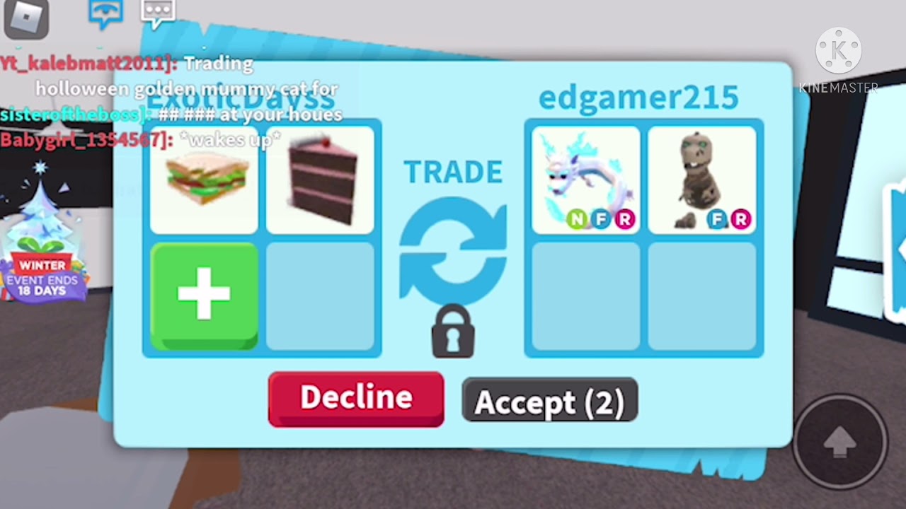 First time buying a pet off eBay for adopt me! Great experience) (is