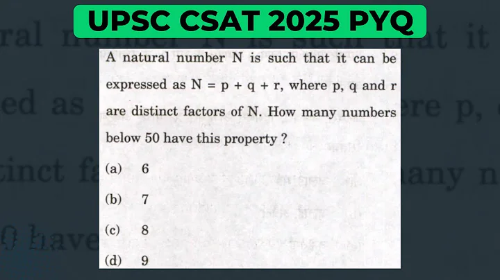 A natural number N is such that it can be expressed as N = p+q+r, where p,q and r are distinct