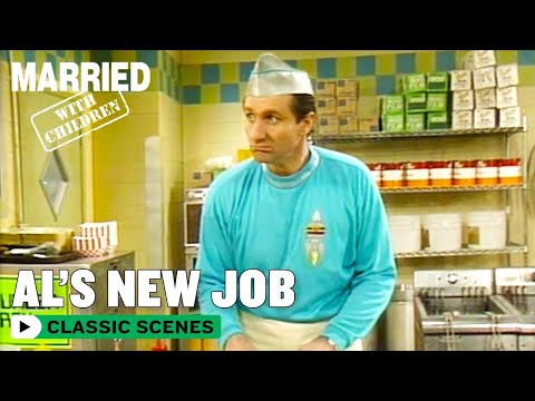 Al Gets A Second Job At Burger Trek Married With Children