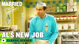 Al Gets A Second Job At Burger Trek | Married With Children