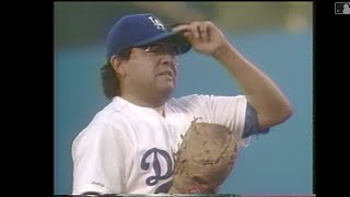 Fernando Valenzuela throws a no-hitter | 1990 #mlb #baseball