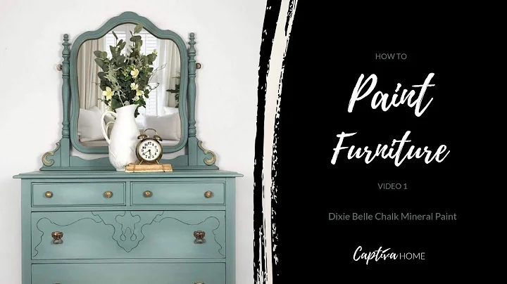 How to Paint Furniture with Dixie Belle Chalk Mine...