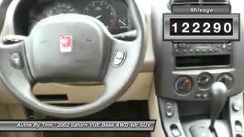 2002 Saturn VUE Base AWD 4dr SUV Largo FL 33778