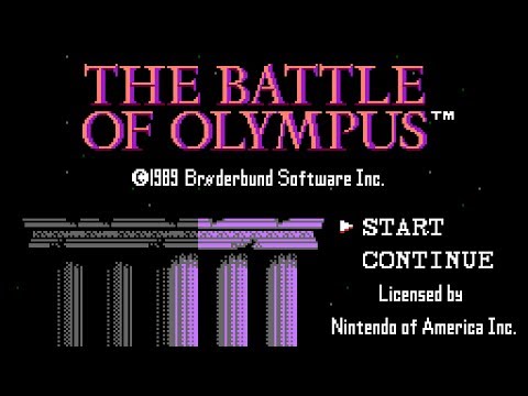 The Battle of Olympus - NES Gameplay
