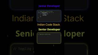 Stop Using if…else for Mobile Menu 🚫📱 #coding #junior #senior #viralvideo