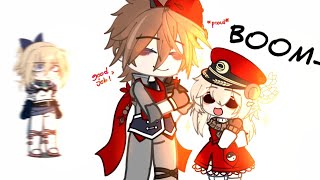 Childe And Klee Go Fish Blasting Genshin Impact Gacha Club