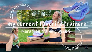 asics superblast 2: my current favorite trainer | marathon training week 9
