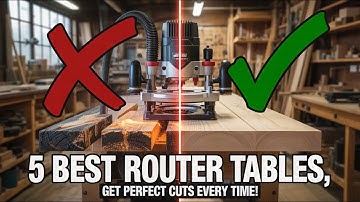 Stop Guessing: The 5 Best Router Tables of 2025 (Tested for Precision)