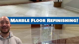 A cleaning company wrecked this floor We made it STUNNING!