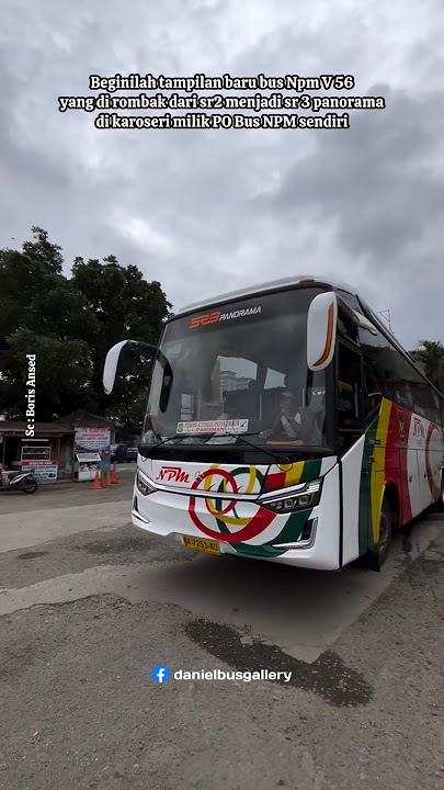 Bus Npm rombak body di garasi sendiri #shorts #busnpm #bussumbar #busminang