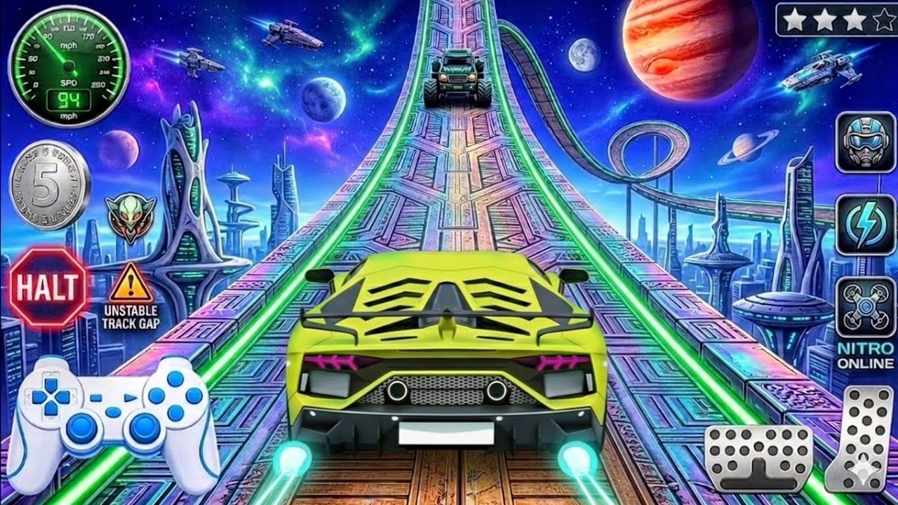 🚨Ultimate Mega Ramp GT Car Racing Simulator | Extreme Car Stunts 3D Android Gameplay Epi 2