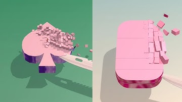 Very satisfying and relaxing ASMR slicing game | part 248