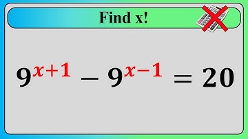 Nice Logarithm Math Simplification | Find the Value of X