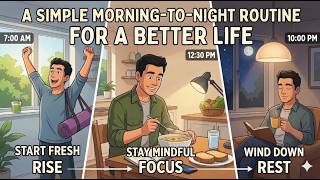 Information A Simple Morning-to-Night Routine for a Better Life Guide