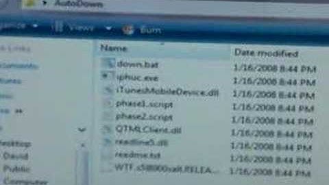 How to: Downgrade from firmware 1.1.3/1.1.4 for iPod Touch.