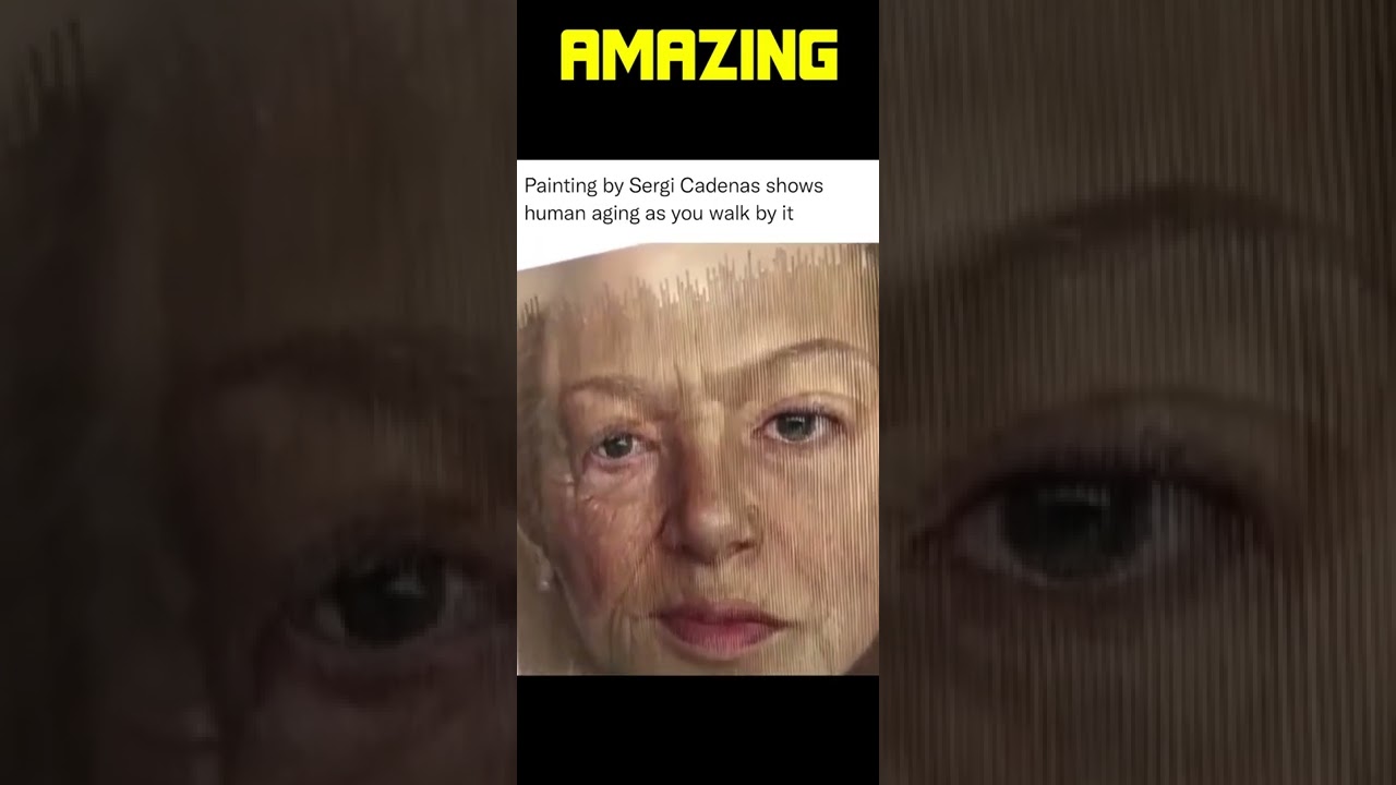 sergi cadenas aging portrait #shorts #painting - YouTube