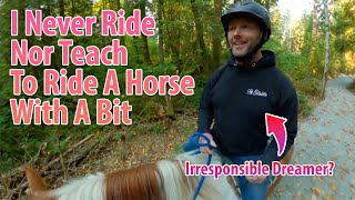 Am I Being Irresponsible For What I Teach To Ride Bitless?