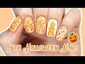 Cute and Easy Halloween Nails!