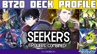 POWERS COMBINED!!! // BT20 Seekers Deck Profile