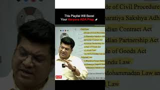 Haryana ADA 2026 Preparation Strategy🔥 | Best Playlist for Haryana ADA Exam #niteshsirjudiciary