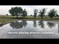 Step by step explanation on pouring concrete - The Barndominium Show E144