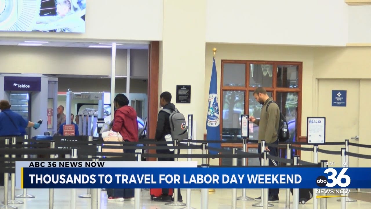Thousands to travel for Labor day weekend - YouTube