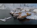 2024 Norwegen-Lofoten 1 Hamnoy, Sakrisoy & Reine im Winter