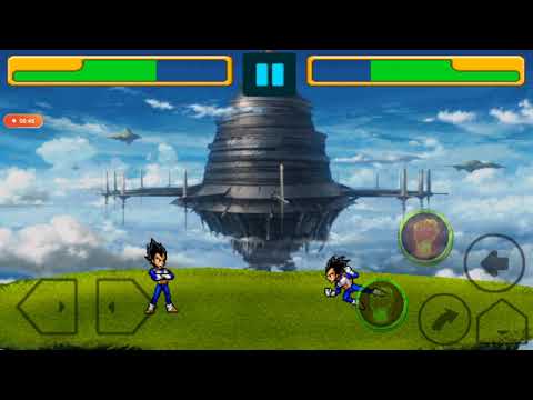 Vegeta DRAGON BALL Gameplay - (Action Anime Hero/Jump Force Android/JUS)