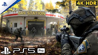 (PS5) U.S. Army Raid at Abandoned Gas Station | Ultra Realistic Gameplay [4K60FPSHDR] Call of Duty screenshot 5