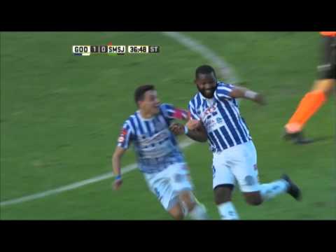 Gol de García. Godoy Cruz 1 - San Martín 0. Fecha 12. Primera División 2016