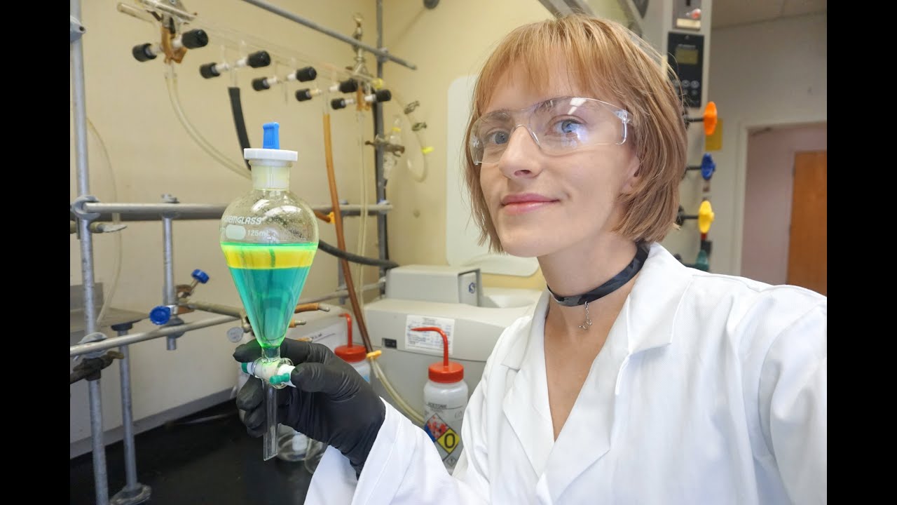 Extraction technique in organic chemistry Nadia Korovina YouTube