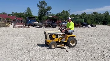 Cub Cadet 147 riding mower