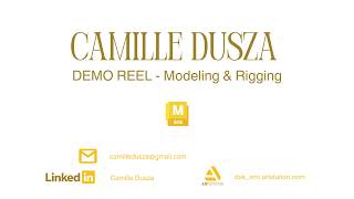 3D Modeling & Rigging DEMOREEL - Camille DUSZA
