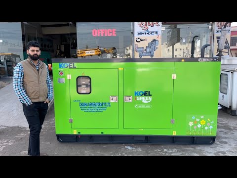 Kirloskar Generator 62.5kva Silent Diesel | Koel iGreen Silent DG Generator Kirloskar 4R Engine