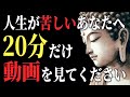あなたの人生が苦しい理由｜ブッダに学ぶ心の平穏