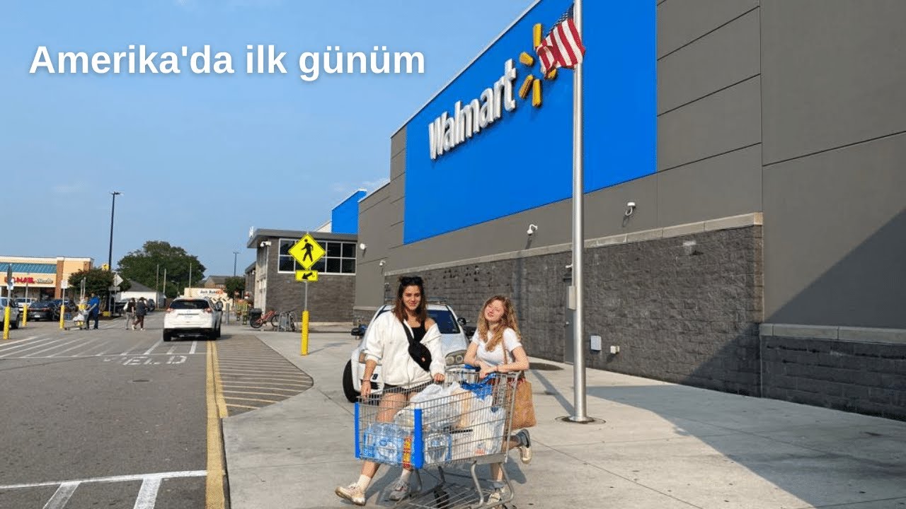 Work and Travel'da ilk gün! | Walmart mini alışveriş #wat #wat2023 #workandtravel