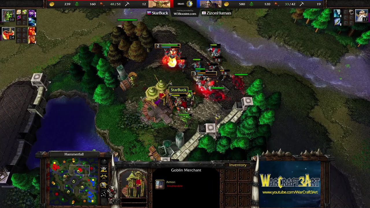 Starbuck(ORC) vs Chaemiko(HU) - Warcraft 3: Classic - RN8524