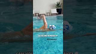 lf you can guess the mistake, let me know in the comments!👇🏊‍♀️😅🤔 #swimming #freestyle