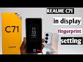 Realme c71 5g in display fingerprint setting|| Realme C71 display fingerprint lock kaise lagaye 